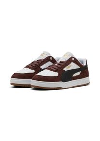 Sneaker Puma "CAVEN III OG", Damen, Gr. 40, chocolate braun, Puma schwarz, Puma wei&szlig;, Synthetik, mehrfarbig, Schuhe Sneaker, f&uuml;r sportlichen Look im Alltag, ged&auml;mpftes Fu&szlig;bett, mit Schn&uuml;rung