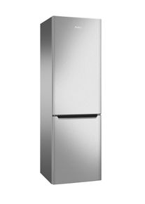 Amica K&uuml;hl-/Gefrierkombination "KGCL 387 165 E", Energieeffizienz: B, silber (edelstahloptik), Rechtsanschlag, wechselbar, K&uuml;hlschr&auml;nke, Stilvoll, leise, durchdacht &ndash; Frische auf h&ouml;chstem Niveau, K&uuml;hl-/Gefrierkombination