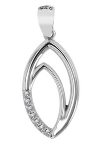 Adelia&acute;s Kettenanh&auml;nger ADELIA&acute;S "Damen Anh&auml;nger aus 925 Silber mit Zirkonia", silber, Schmuckanh&auml;nger, Damen, Kettenanh&auml;nger