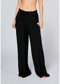 Jogginghose Chiemsee, Damen, Gr. XXL (50/52), Normalgr&ouml;&szlig;en, schwarz, 100% Viskose, Hosen Jogginghose