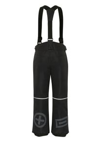Jogginghose CHIEMSEE, Jungen, Gr. 134/140, Normalgr&ouml;&szlig;en, schwarz (schwarz beauty), 100% Polyester, regular fit, Hosen Jogginghose, - mit abnehmbaren Hosentr&auml;gern