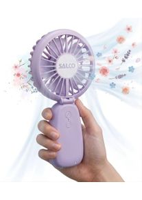 Mini USB-Ventilator Salco "SMF-20rs", rosa, B:9cm H:16,5cm T:3cm, Ventilatoren, Mini USB-Ventilator, Topseller
