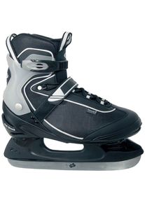 Schlittschuhe Rebel "EXPRESS" Gr. 43, schwarz (schwarz, transparent), Inlineskates_Rollschuhe, 43 (bis ), Nylon, Schlittschuhe