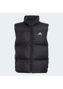 Funktionsweste adidas Sportswear "SD VEST", Kinder, Gr. 140, schwarz, reflective silber, Obermaterial: 100% Polyester, Westen Funktionsweste