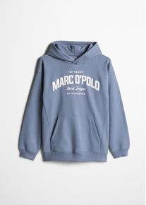 Marc O'Polo Hoodie MARC O'POLO, Jungen, Gr. 176, storm, Sweatware, Obermaterial: 100% Baumwolle, normal, B&uuml;ndchen, Sweatshirts Hoodie