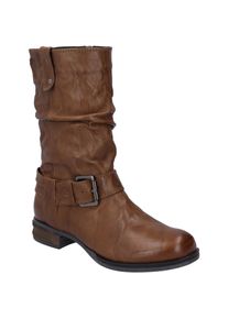 Stiefel Josef Seibel "Sanja 14, cognac", Damen, Gr. 39, braun (cognac), Obermaterial: 100% Rindsleder Leather cow., Schuhe Stiefel