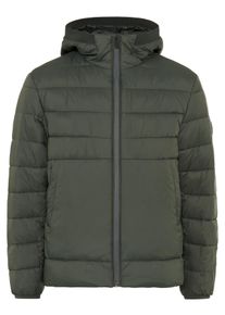 Steppjacke BOSS Orange "Odenni", Herren, Gr. 54, open gr&uuml;n377, Web, Obermaterial: 100% Polyamid, unifarben, regular fit normal, elastischer Bund, Jacken Steppjacke, mit Stehkragen, wasserabweisend