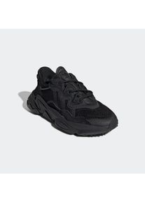 Sneaker adidas originals "OZWEEGO", M&auml;dchen, Gr. 38,5, schwarz (core schwarz, core schwarz, trace grau metallic), Leder, Textil, Schuhe Sneaker, f&uuml;r Kinder und Jugendliche