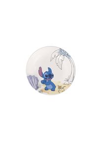 Villeroy & Boch Teller VILLEROY & BOCH "Kinderteller Disney Stitch &oslash; 21,5 cm bunt", bunt, B:21,5cm H:2cm L:21,5cm T:21,5cm &Oslash;:21,5cm, Speiseteller, Teller, Sp&uuml;lmaschinenfest, Mikrowellensicher