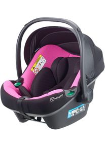 Babyschale BABYGO "Travel XP Isize", Baby, rosa (rose), Polyester, Kindersitze Babyschale