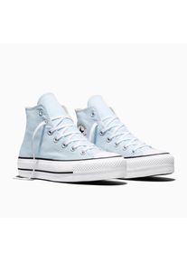 Sneaker Converse "CHUCK TAYLOR ALL STAR LIFT PLATFORM", Damen, Gr. 40, blau (cold touch, wei&szlig;, schwarz), Textil, Schuhe Sneaker