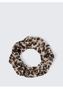 Loop Tom Tailor, Damen, braun (braun beige leo print), Web, Polyester, Modet&uuml;cher Loop, mit Animal-Print