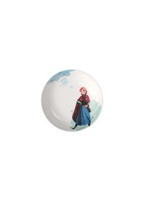 Villeroy & Boch Teller VILLEROY & BOCH "Suppenteller Disney Frozen &oslash; 18,7 cm bunt", bunt, B:18,7cm H:4,5cm L:18,7cm T:18,7cm &Oslash;:18,7cm, Speiseteller, Teller, Sp&uuml;lmaschinenfest, Mikrowellensicher