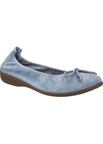 Ballerina Josef Seibel "Fenja 09, skyblue", Damen, Gr. 41, blau (skyblau), Obermaterial: 100% Rindsleder Leather cow., Schuhe Ballerina