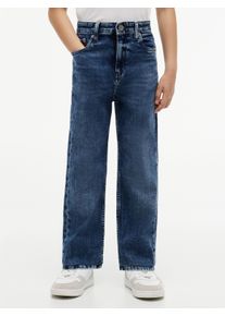5-Pocket-Jeans Tommy Hilfiger, Jungen, Gr. 16 (176), N-Gr, blau (denim medium 02 americana), Denim/Jeans, Obermaterial: 99% Baumwolle, 1% Elasthan, unifarben, relaxed fit lang, Jeans 5-Pocket-Jeans, Relaxed Fit, Kinder bis 16 Jahre