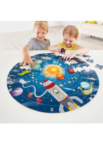 Puzzle HAPE "Sonnensystem", bunt, Puzzles, KinderB:58cm H:58cm &Oslash;:58cm, Holz, Kunststoff, Pappe, Motiv, Puzzle, mit Licht, B:58cm H:58cm &Oslash;:58cm