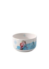 Villeroy & Boch Kinderschale VILLEROY & BOCH "M&uuml;slischale Disney Frozen 440 ml bunt", wei&szlig; (bunt), B:12,3cm H:7cm L:12,3cm T:12,3cm &Oslash;:12,3cm, Sch&uuml;sseln, Kinderschale, Sp&uuml;lmaschinenfest, Mikrowellensicher