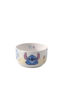 Villeroy & Boch Kinderschale VILLEROY & BOCH "M&uuml;slischale Disney Stitch 440 ml bunt", bunt, B:12,3cm H:7cm L:12,3cm T:12,3cm &Oslash;:12,3cm, Sch&uuml;sseln, Kinderschale, Sp&uuml;lmaschinenfest, Mikrowellensicher