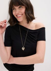 Halsband - guld - storlek Onesize - bonprix