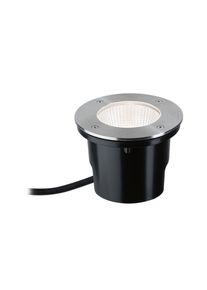 LED Einbauleuchte Paulmann "DureaIP67 rund 153mm 3000K 8W 530lm 230V Edelstahl Metall", silber (edelstahlfarben), H:11,2cm &Oslash;:15,3cm, Leuchten, LED Einbauleuchte, Bodeneinbauleuchte