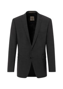 Anzugsakko Benvenuto. "ROMEO", Herren, Gr. 98, grau (anthrazit), Obermaterial: 52% Polyester PES. 43% Wolle WO. 5% Elasthan EL. Futter: 50% Acetat CA. 50% Viskose CV., modern fit, V-Ausschnitt, Sakkos Anzugsakko, mit Pattentaschen