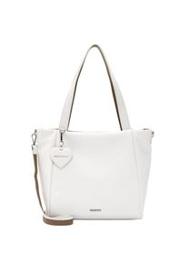 Emily & Noah Shopper EMILY & NOAH "Shopper E&N Enie", Damen, Gr. B/H/T: 37cm x 30cm x 15cm 0, wei&szlig; (wei&szlig; 300), Polyester, Taschen Shopper