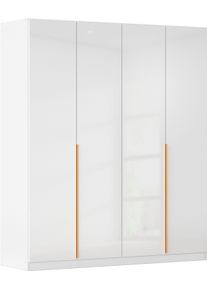 Kleiderschrank OTTO HOME "Mehrzweckschrank Aktenschrank M&ouml;bel Mietswohnung Garderobe AGORDO", alpinwei&szlig;, hochglanz wei&szlig;, Schr&auml;nke, Kinder, B/H/T: 181cm x 210cm x 54cm, Holzwerkstoff, Kleiderschrank, durchdachte Innenausstattung kleine und gro&szlig;e R&auml;ume MADE IN GERMANY, B:181cm H:210cm T:54cm