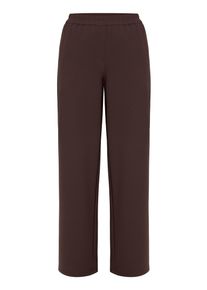Marlene-Hose Betty Barclay "Marlene-Hose unifarben", Damen, Gr. 48, EURO, braun (light maroon), Obermaterial: 96% Polyester PES. 4% Elasthan EL., Hosen Marlene-Hose