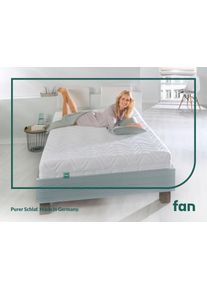 f.a.n. Kaltschaummatratze FAN "fan 7-Zonen-Kaltschaummatratze mit Noppenschaumauflage", wei&szlig;, neutral, B:100cm H:23cm L:200cm, Bezug: 38% Baumwolle, 33% Polyamid, 29% Polyester. Steppf&uuml;llung: 100% Polyester, Matratzen, Kaltschaummatratze, Matratze 90x200, 140x200 & weitere Gr&ouml;&szlig;en, mit Schulterentlastungzone