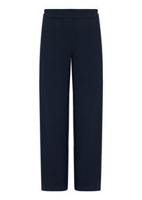 Marlene-Hose Betty Barclay "Marlene-Hose unifarben", Damen, Gr. 48, EURO, blau (dunkelblau), Obermaterial: 96% Polyester PES. 4% Elasthan EL., Hosen Marlene-Hose