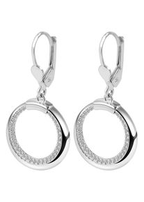 Adelia&acute;s Paar Ohrh&auml;nger ADELIA&acute;S "Damen Ohrringe &iquest; Ohrh&auml;nger aus 925 Silber mit Zirkonia", silber, Ohrringe, Damen, Silber 925 (Sterlingsilber), Paar Ohrh&auml;nger