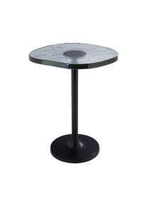 Beistelltisch Fink "ARVID", schwarz, B:40cm H:50cm T:34,5cm, Tische, Beistelltisch