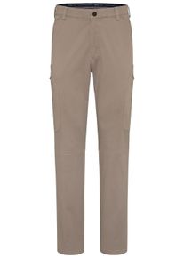 Chinohose MEYER "KERRY", Herren, Gr. 23, N + K Gr, braun (taupe), Obermaterial: 97% Baumwolle CO. 3% Elasthan EL., uni, modern fit, Hosen Chinohose, mit Hemdenstopper, aus der Golf Serie