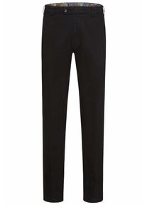 Chinohose MEYER "Roma", Herren, Gr. 42-32, L&auml;nge 32, schwarz, Obermaterial: 97% Baumwolle CO. 3% Elasthan EL., modern fit, Hosen Chinohose, mit Stretch-Dehnbund aus weicher Baumwollmischung