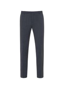 Anzughose Benvenuto. "IAGO", Herren, Gr. 90, N + S Gr, blau (mittelblau struktur), Obermaterial: 52% Polyester PES. 43% Wolle WO. 5% Elasthan EL. Futter: 60% Viskose CV. 40% Polyester PES. 60% Viskose CV. 40% Polyester PES., meliert, slim fit, Hosen Anzughose, im Super Slim Fit, Topseller