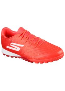 Fu&szlig;ballschuh Skechers "Skechers Soccer&trade; Harry Kane SKX_1.5 Academy TF&trade;", Herren, Gr. 39, rot (crl korall, rot), Synthetik, gemustert, Schuhe Fu&szlig;ballschuh, Kunstrasenschuh, Rasenschuh in der Harry Kane Player Edition