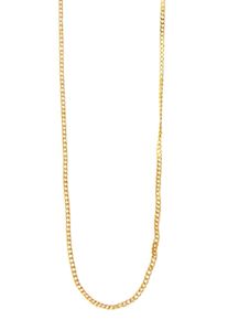 Adelia&acute;s Gliederkette ADELIA&acute;S "Unisex Halskette aus 925 Silber 45+3" Gr. 48, gold, Halsketten, Jungen, Blacklist, Gliederkette