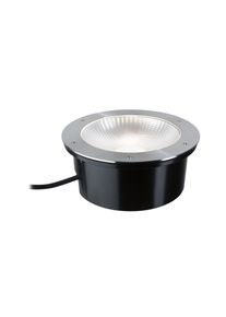 LED Einbauleuchte Paulmann "DureaIP67 rund 153mm 3000K 8W 530lm 230V Edelstahl Metall", silber (edelstahlfarben), H:11,2cm &Oslash;:27,3cm, Leuchten, LED Einbauleuchte, Bodeneinbauleuchte