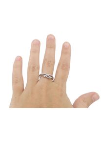 Adelia&acute;s Fingerring ADELIA&acute;S "Damen Ring aus 925 Silber mit Zirkonia" Gr. 60, silber, Fingerringe, Damen, 60, Silber 925 (Sterlingsilber), Fingerring