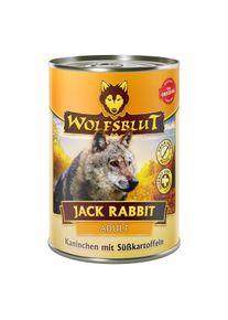 Wolfsblut Jack Rabbit Adult Hunde-Nassfutter getreidefrei 6x395g