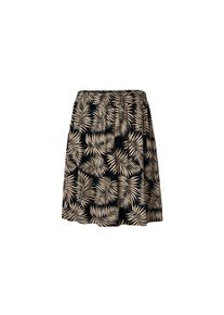 Tchibo - Jerseyszoknya nyomott mint&aacute;val - nő - m&eacute;ret XXL 52/54 - fekete/mint&aacute;s