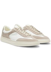 Big & Tall Sizes - BOSS - Low-top sneakers made from a suede-mesh mix - 46
