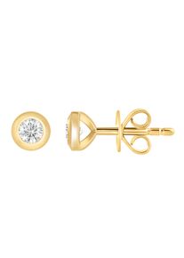 Paar Ohrstecker ONE ELEMENT "Ohrstecker Ohrringe aus 585 Gold", gold, Ohrringe, Damen, 0,5, 0,5, Paar Ohrstecker, mit 2 Lab Grown Diamanten / Labordiamanten 0,5 ct