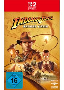 Bethesda Softworks BETHESDA Spielesoftware "Indiana Jones und der gro&szlig;e Kreis", gelb (ohne farbbezeichnung), Nintendo Switch 2, Spielesoftware, Spielesoftware