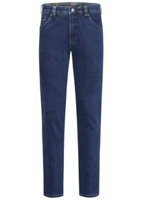 5-Pocket-Jeans MEYER "Dublin", Herren, Gr. W44/L30, L&auml;nge 30, blau, Obermaterial: 97% Baumwolle CO. 3% Elasthan EL., uni, slim fit, Jeans 5-Pocket-Jeans, aus Stretch-Denim mit Dehnbund