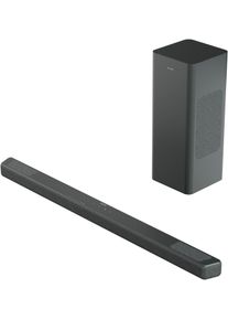 Philips Lautsprecher "TAB8301/10", grau (schwarz), B:82,6cm H:4,4cm T:5,5cm, Lautsprecher, Lautsprecher