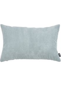 Dekokissen done. "EIRA", blau (mint), B:40cm H:1cm L:60cm, Polyester, Dekokissen_Sitzkissen_Kissenh&uuml;llen, Dekokissen, Weicher Webstoff