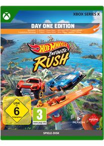 Milestone Spielesoftware "Hot Wheels Infinite Rush Day One Edition", bunt (ohne farbbezeichnung), Xbox Series X, Spielesoftware, Spielesoftware