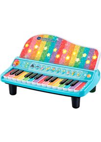 Spielzeug-Musikinstrument Vtech "Leuchtendes Regenbogenklavier", bunt (blau), Spielzeug-Musikinstrumente, Kinder, Kunststoff, Spielzeug-Musikinstrument, mit Lichteffekten