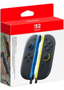 NINTENDO SWITCH 2 Nintendo-Controller "Joy-Con 2 2er-Set", blau, hellgelb, B:3,07cm H:11,6cm T:1,44cm, Spielecontroller, Nintendo-Controller
